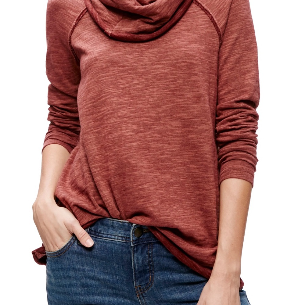 Free people cowl neck top